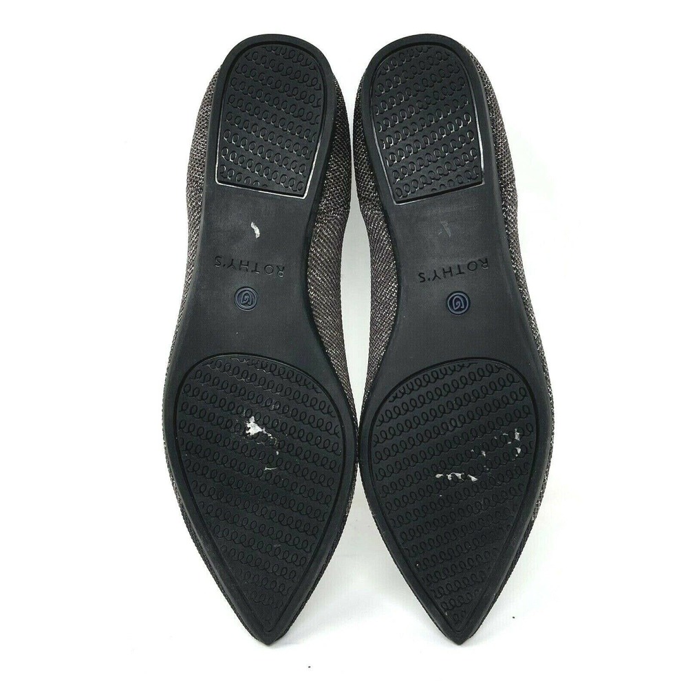 Rothy's The Point Twilight Metallic Captoe 6.5 - image 7